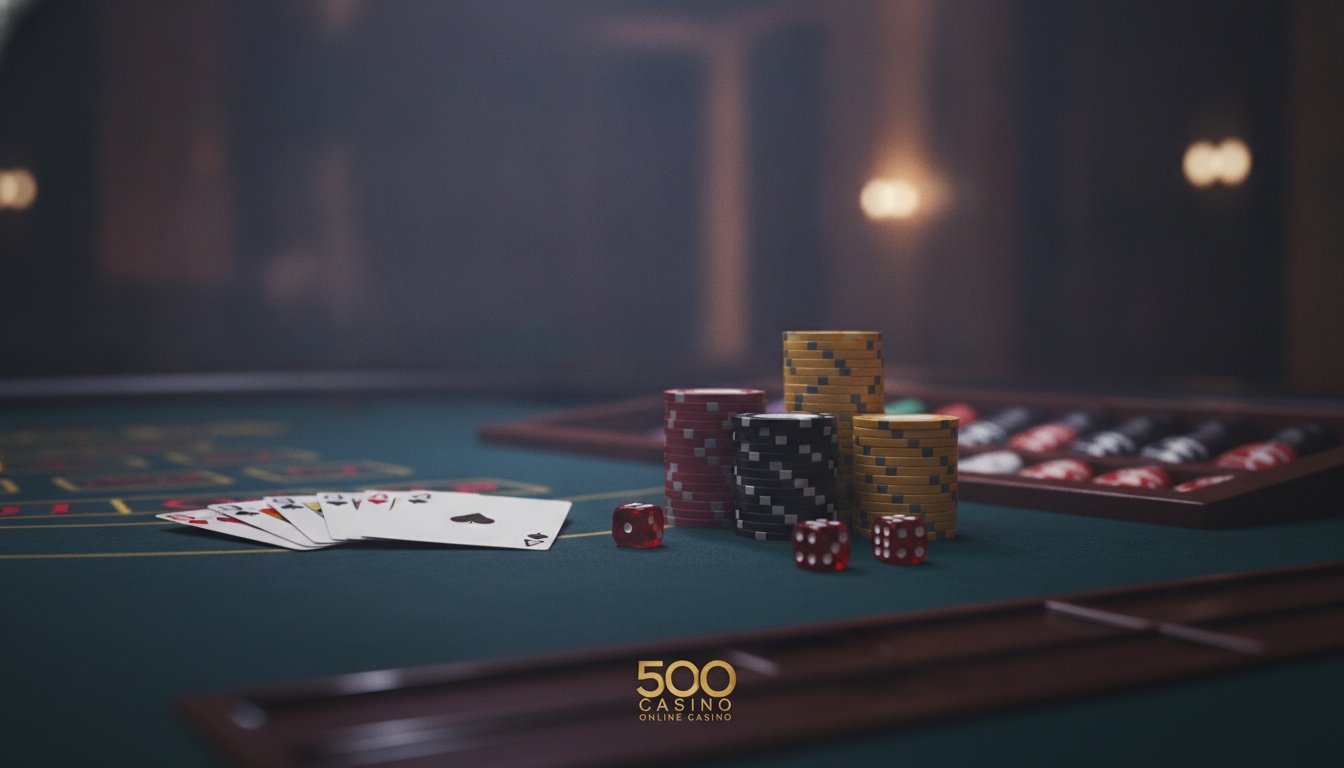 Spielauswahl und Softwareanbieter im 500 Casino